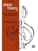 Piano Theory (David Carr Glover Piano Library) 0769237568 Book Cover