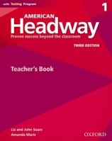 American Headway 1. Teacher's Book 3rd Edition (American Headway Third Edition) 0194725766 Book Cover