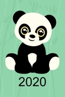 2020: Kalender 2020 Wochenkalender Panda Bär Bambus A5 I Wochenplaner Monatsplaner Jahresplaner I Tagebuch Terminplaner I Notizen Ziele Kontakte ... I Geschenk Kalender (German Edition) 1671439295 Book Cover