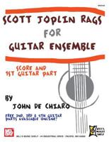 Scott Joplin Rags for Guitar Ensemble 0786681802 Book Cover