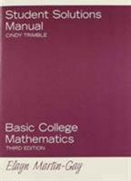 Student Solutions Manual for Basic College Mathematics 0131881078 Book Cover
