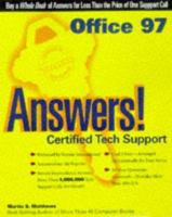 Office 97 Answers! Certified Tech Support 0078824036 Book Cover