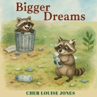 Bigger Dreams: A rhyming tale of raccoon mischief, big dreams, and going green. 1913619672 Book Cover