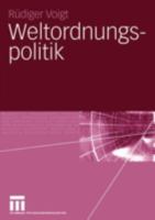 Weltordnungspolitik 3531148591 Book Cover