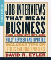 Job Interviews That Mean Business 0679740201 Book Cover