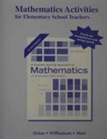 Activities Manual for a Problem Solving Approach to Mathematics for Elementary School Teachers 0321977084 Book Cover