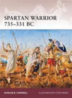 Spartan Warrior 735-331 BC 1849087008 Book Cover