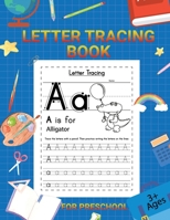 Letter Tracing Book for Kids 3+: Alphabet Tracing Book for Children 2678177653 Book Cover