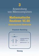 Mathematische Routinen VC 20: Elektrotechnik/Elektronik 3528042346 Book Cover