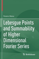 Lebesgue Points and Summability of Higher Dimensional Fourier Series 3030746380 Book Cover