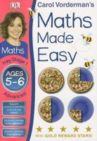 Carol Vorderman's Maths Made Easy, Ages 5-6: Key Stage 1, Advanced 1405363509 Book Cover