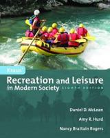 Kraus' Recreation And Leisure in Modern Society 0763707562 Book Cover