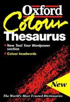 The Oxford Color Thesaurus 0198601964 Book Cover