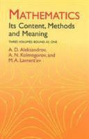 Mathematics: Its Content, Methods and Meaning 0880294795 Book Cover