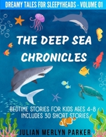 The Deep Sea Chronicles: Bedtime Stories For Kids Ages 4-8 Includes 30 Short Stories B0C7T5FYXX Book Cover