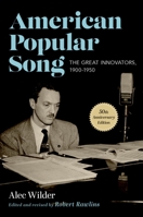 American Popular Song: The Great Innovators, 1900-1950 0195019253 Book Cover