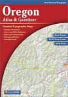Oregon Atlas & Gazetteer 0899332358 Book Cover