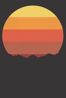 Notebook: Sunrise Sunset Notebook Sketchbook 6x9 Dot Grid 120 Pages 1076003389 Book Cover