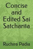 Concise and Edited Sai Satcharita 1976912199 Book Cover