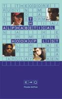 Alphabetical Hook-Up List K-Q 074344843X Book Cover