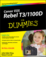 Canon EOS Rebel T3/1100D For Dummies 1118094972 Book Cover