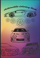 Automobile Coloring Book: 24 Pages, 7x10, Bonus Drawing Pages Included B0CTQSJSYZ Book Cover