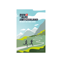 Run the Alps Switzerland 2940481474 Book Cover