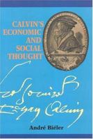 Calvin's Economic And Social Thought 282541445X Book Cover