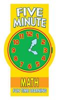 Five Minute Math: Fun Time Learning (5 Minute Learning Pads) 0769656137 Book Cover