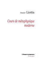 Cours de métaphysique moderne (HR.HERM.PHILO.) (French Edition) 2705683607 Book Cover
