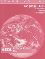 Language Clues Lesson Plans, DA: Vocabulary, Spelling, Prediction 1562607014 Book Cover