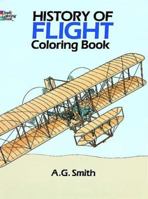 History of Flight Coloring Book 0486252442 Book Cover