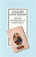 English Love Poems 0571070655 Book Cover