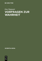 Vorfragen Zur Wahrheit: Ein Traktat Uber Kognitive Sprachen 3486560247 Book Cover
