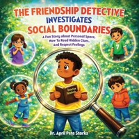 The Friendship Detective Investigates Social Boundaries: A Fun Story About Personal Space, How to Read Hidden Clues, and Respect Feelings (The Case of the Missing Smiles) 1969325291 Book Cover