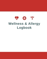Wellness & Allergy Log book: Daily Meals, Feeding & Symptoms Tracker for Breastfeeding Moms and Children 1088894909 Book Cover
