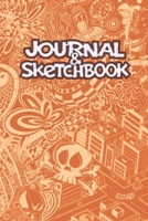 Doodle Journal and sketchbook: 120 Blank Pages - 6 x 9 1658231201 Book Cover