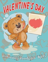Valentine's Day Coloring Book for Kids: 8.5*11, 100 page - Valentine's day gift 2021 - Cute Coloring Blue Book for Little Boys - Animals, Unicorn, rex, cars, Bear Hearts and more to color B08SGNZY77 Book Cover