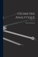 Geometrie Analytique 1017573840 Book Cover