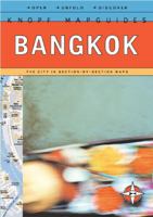 Knopf MapGuide: Bangkok 0307265870 Book Cover
