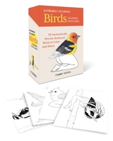 Extremely Accurate Birds Coloring Postcards: 50 Anatomically Precise Backyard Birds to Color and Share