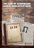 The Case of Academician Nikolai Nikolaevich Luzin 1470426080 Book Cover