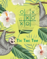 Tic Tac ToeGame pages Floral cover by Raz McOvoo 100898597X Book Cover