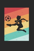 Fu�ball Fu�ballspieler Notizbuch: Fu�ball Fu�ballspieler Notizbuch f�r Liebhaber / Notizheft / Notizblock A5 (6x9in) Dotted Notebook / Punkteraster / 120 gepunktete Seiten 1677193379 Book Cover