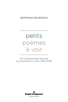 Petits poèmes à voir: De la bambochade textuelle aux pochades en prose (1842-1948) (HR.SAVOIR LETTR) (French Edition) B083XWLZ2Y Book Cover