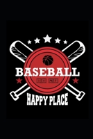 2020 Weekly Planner Sports Theme Baseball Happy Place 134 Pages: 2020 Planners Calendars Organizers Datebooks Appointment Books Agendas 1698876629 Book Cover