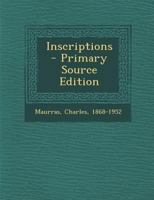 Inscriptions 1019937688 Book Cover