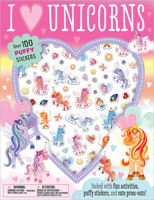 Puffy Stickers I Love Unicorns 1786928604 Book Cover