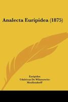 Analecta Euripidea 1016933061 Book Cover