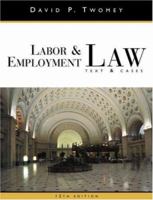 Labor and Employment Law 1133188281 Book Cover